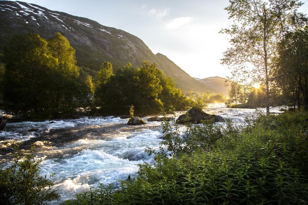 Jolstraholmen Camping Og Hytter Vassenden Exterior foto